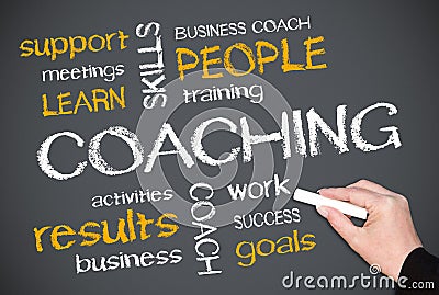 Coaching Stock Photo