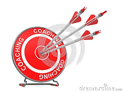 Coaching. Business Background. Stock Photo