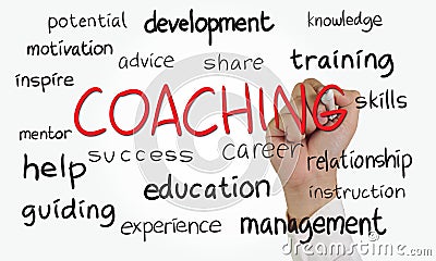 Coaching Stock Photo