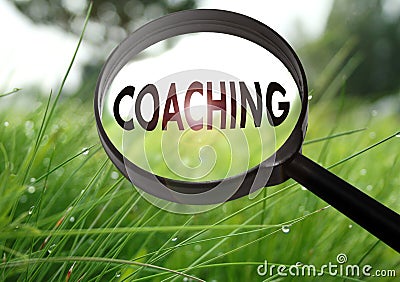 Coaching Stock Photo