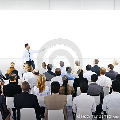 Coaching Mentoring Seminar Meeting Conference Business Concept Stock Photo