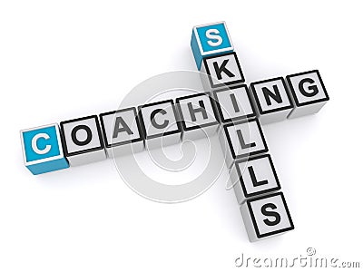 Coaching skills Stock Photo