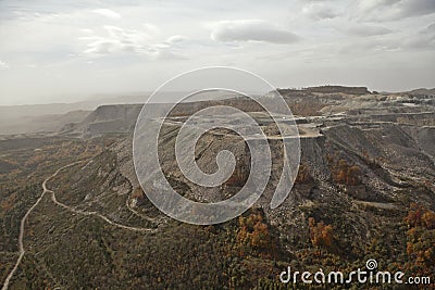 Coal Mine Appalachia Stock Photo