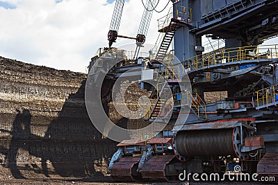 Coal mining Stock Photo