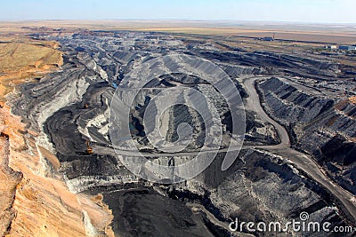 Coal mining Stock Photo