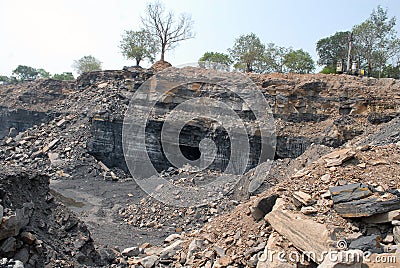 Coal Mining Editorial Stock Photo