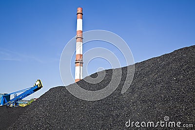 Coal mining Stock Photo