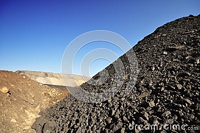 Coal Supply Stock Photo