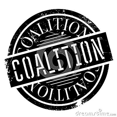 Coalition rubber stamp Vector Illustration