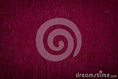 Coarse deep purple wool background texture Stock Photo