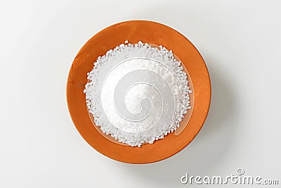 Coarse grained salt Stock Photo