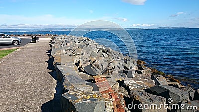 Coast in Bangor Stock Photo