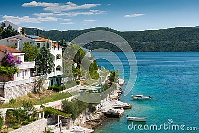 The coast of Croatia Stock Photo