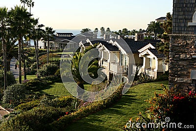 Coast luxury apartments Stock Photo