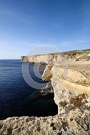 Coast of Malta Stock Photo