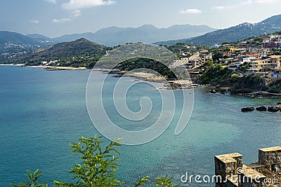 The coast at Palinuro, Southern Italy Editorial Stock Photo