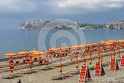 The coast at Palinuro, Southern Italy Stock Photo