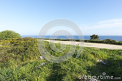 The coast of Sonabia Stock Photo