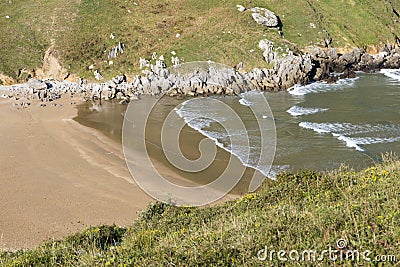 The coast of Sonabia Stock Photo