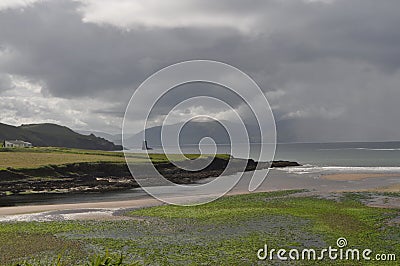 Coastal bay in Dingle, County Kerry, Ireland Stock Photo