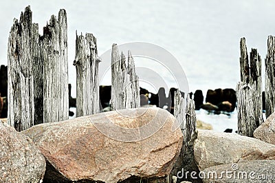 Coastal landscape Stock Photo