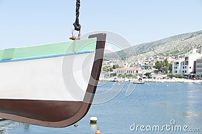 Coastal town, Senj, Croatia Stock Photo