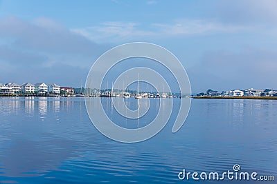 Coastal View a View by the Ocean Editorial Stock Photo