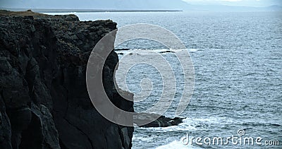 Coastal view, Hellnar, Iceland Stock Photo