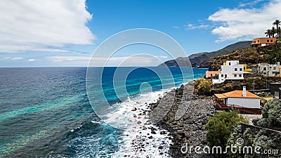 Coastline of La Palma Stock Photo