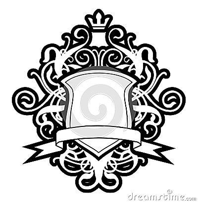 Coat of arms Vector Illustration