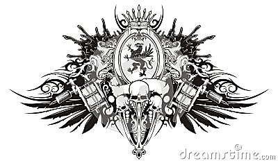 Coat of arms Vector Illustration