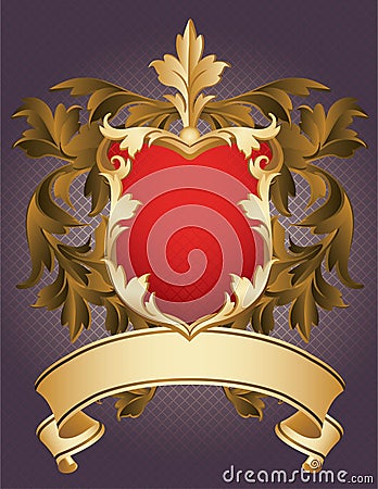 Coat of Arms Vector Illustration