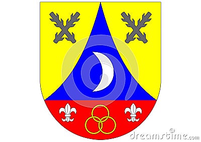 Coat of Arms of Blatnice Stock Photo