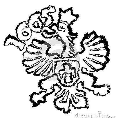 Coat of arms of the Rzeczpospolita Stock Photo