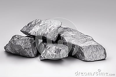 Cobalt is a chemical element symbol Co used to create metal alloys Stock Photo