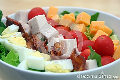 Cobb Salad Stock Photo