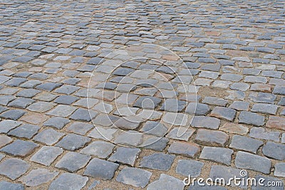 Cobblestone background texture Stock Photo