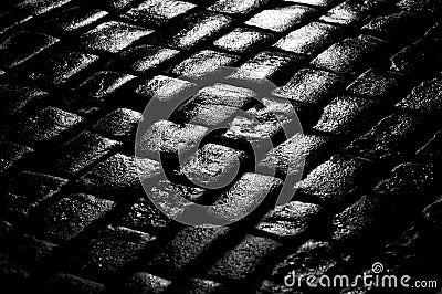 Cobblestone Pavement Stock Photo