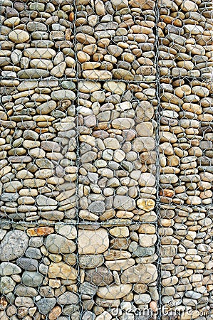 Cobblestone Wall Stock Photo