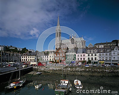 COBH, COUNTY CORK IRELAND Editorial Stock Photo