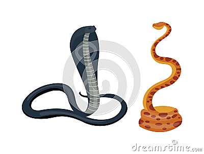 Cobra snake vector Vector Illustration