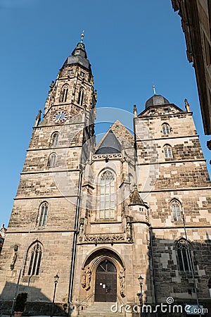 Germany, Coburg, Saint-Maurice church Stock Photo