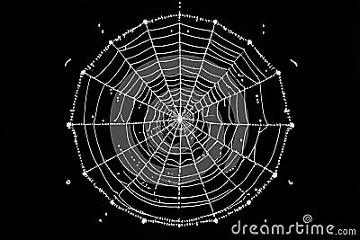 cobweb text create an ascii art representation of a cobweb using Stock Photo
