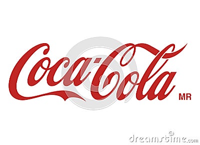 Coca Cola Logo Editorial Stock Photo