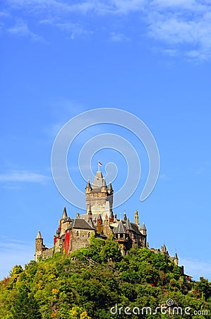 Cochem Castle Stock Photo