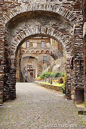 Cochem Castle Stock Photo