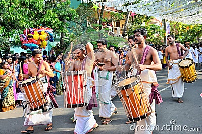 Cochin Carnival 2015 Editorial Stock Photo