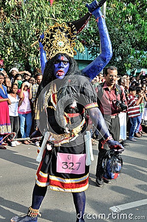 Cochin Carnival 2015 Editorial Stock Photo