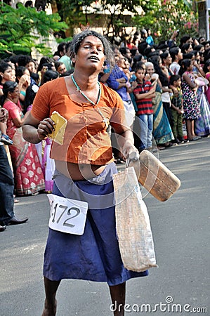 Cochin Carnival 2015 Editorial Stock Photo