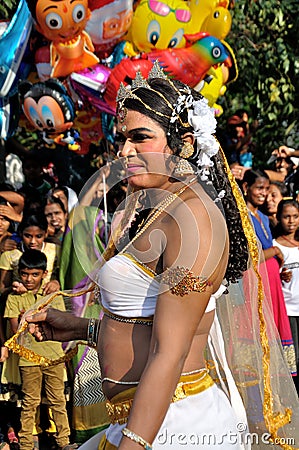 Cochin Carnival 2015 Editorial Stock Photo